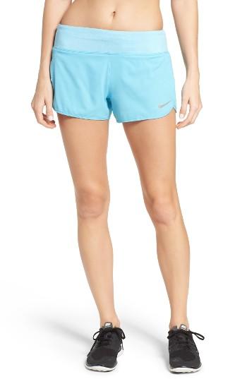 Women's Nike Rival Running Shorts - Blue