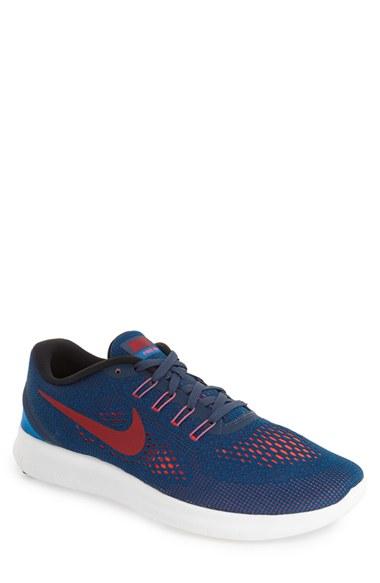 Men's Nike 'free Rn' Running Shoe M - Blue