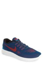 Men's Nike 'free Rn' Running Shoe M - Blue