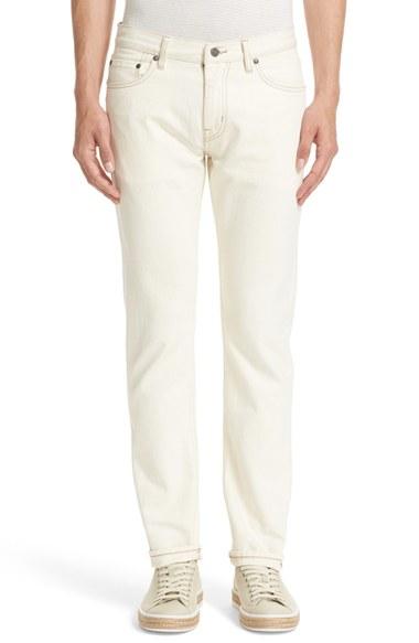 Men's Saturdays Nyc Luke Slim Fit Straight Leg Jeans