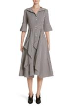 Women's Palmer//harding April Stripe Shirtdress Us / 6 Uk - Grey