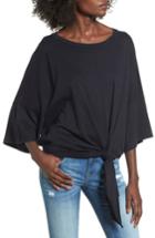 Women's Socialite Tie Waist Tee