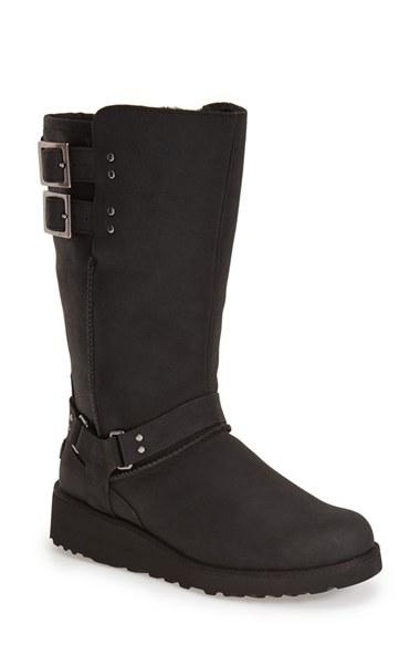 Women's Ugg 'jasper' Water Resistant Boot M - Black