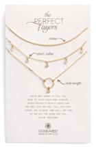 Women's Dogeared Perfect Layers Set Of 3 Necklaces