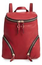 Vince Camuto Katja Leather Backpack - Red