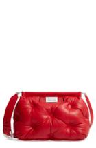 Maison Margiela Medium Glam Slam Leather Shoulder Bag - Red