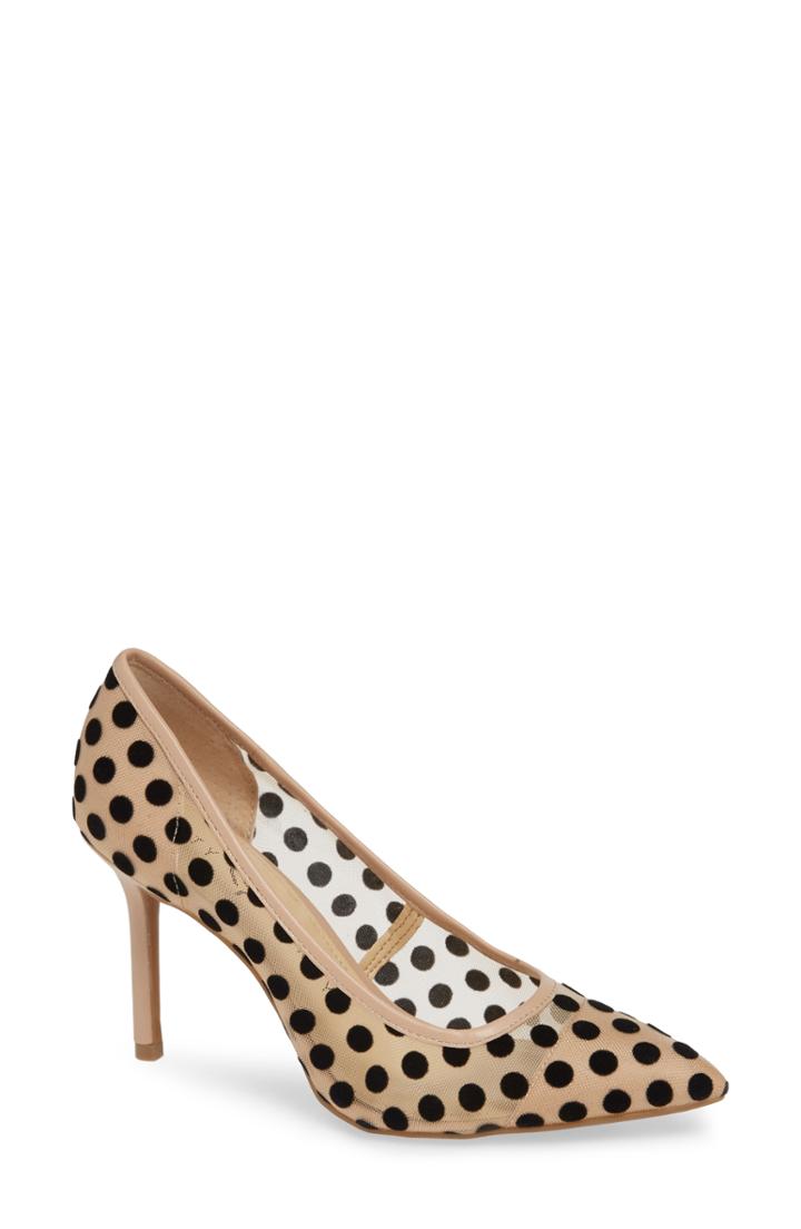 Women's Katy Perry Pointy Toe Pump .5 M - Beige