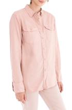 Women's J.crew Boyfriend Utility Shirt - Pink