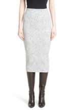 Women's Victoria Beckham Melange Felt Skirt