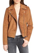 Women's Andrew Marc Farryn Side Lace Faux Suede Jacket