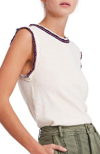 Women's Free People Vintage Ringer Muscle Tank