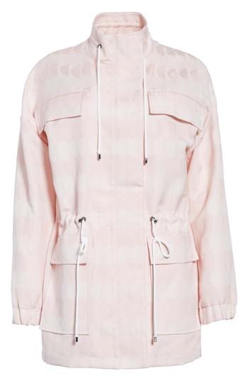 Women's St. John Collection Textured Jacquard Jacket - Pink