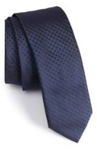 Men's Boss Dot Jacquard Silk Tie, Size - Blue