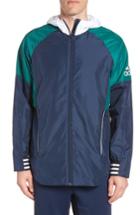 Men's Adidas Id Fit Jacket, Size Small - Blue