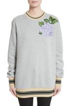 Women's Dolce & Gabbana Hydrangea Patch Sweatshirt