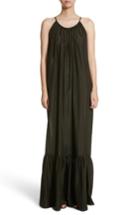 Women's Kalita Brigitte Silk Maxi Dress, Size - Black