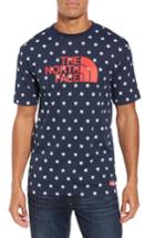 Men's The North Face International Collection Star Print T-shirt, Size - Blue
