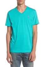 Men's Psycho Bunny V-neck T-shirt - Purple