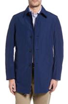 Men's Sanyo Austin Cotton Blend Raincoat - Blue