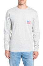 Men's Vineyard Vines American Flag Pocket T-shirt