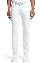 Men's Acne Studios Ace Slim Straight Leg Jeans - White