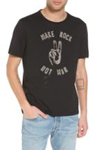 Men's John Varvatos Star Usa Make Rock Graphic T-shirt - Black