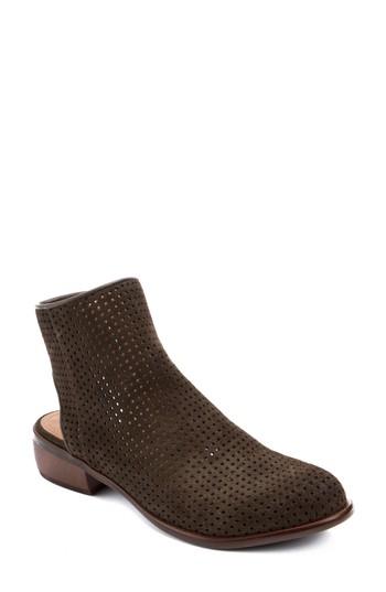 Women's Latigo Izadore Perforated Open Heel Bootie