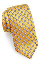 Men's John Varvatos Star Usa Geometric Silk Tie, Size - Metallic