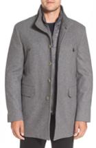Men's Cole Haan Wool Blend 3-in-1 Topcoat - Grey