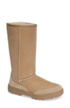 Women's Ugg Ultra Revival Genuine Shearling Boot, Size 7 M - Brown