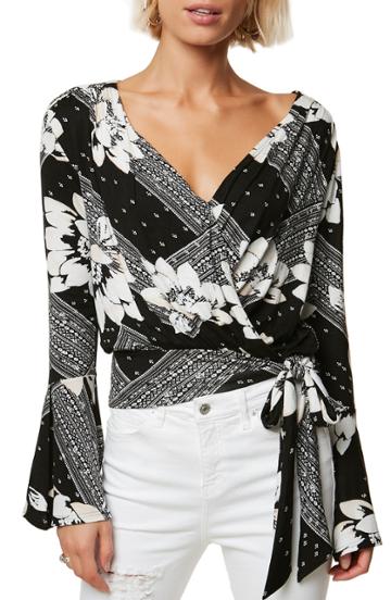 Women's Billabong Mi Amore Floral Print Top