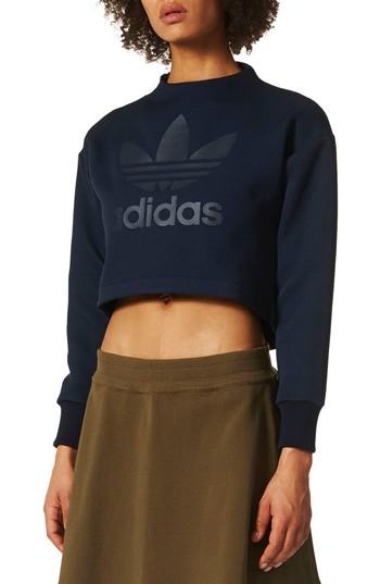 Women's Adidas Crop Sweatshirt