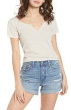 Women's Pst By Project Social T Notch Neck Tee - Beige