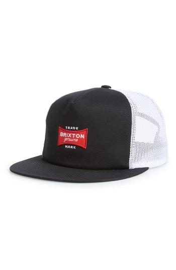 Men's Brixton Mesh Back Cap - White