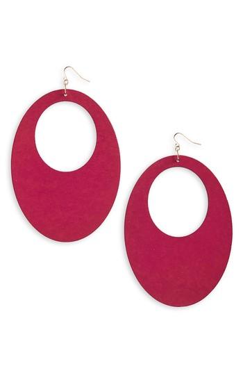 Women's Natasha Couture Wood Earrings