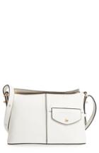 Marc Jacobs The Side Sling Leather Crossbody Bag - White