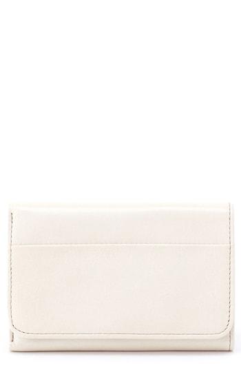 Women's Hobo Jill Trifold Wallet - White