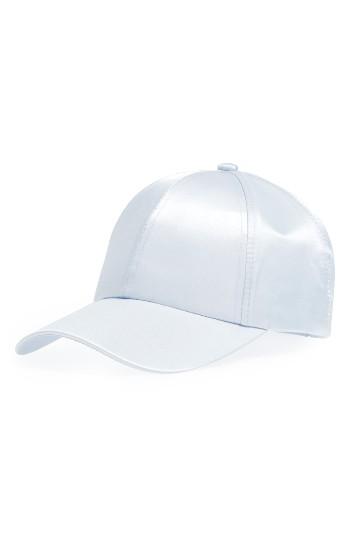Women's Bp. Satin Baseball Cap - Grey