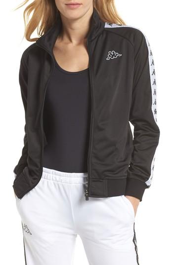 Women's Kappa Banda Wanniston Track Jacket - Black