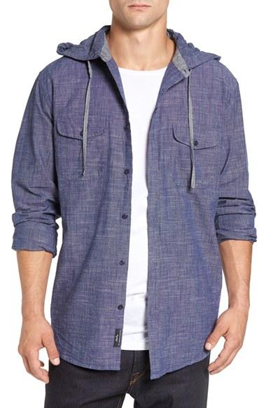 Men's Imperial Motion 'oslo' Hooded Woven Shirt