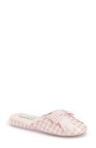 Women's Patricia Green Silk Slipper - Pink