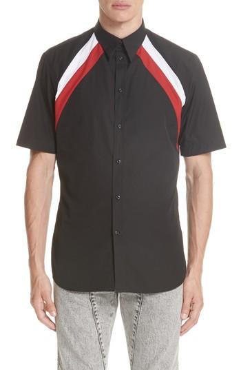 Men's Givenchy Day Poplin Shirt - Black