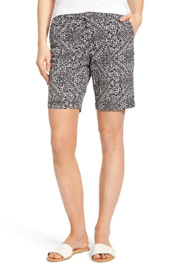 Women's Caslon Twill Shorts - Black