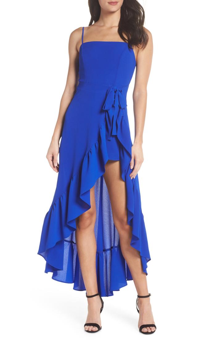 Women's Show Me Your Mumu Rocco Maxi Romper - Blue