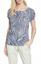 Women's Nic+zoe Ocean Scene Top - Blue