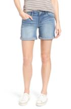 Women's Wit & Wisdom Ab-solution Cuffed Denim Shorts - Blue