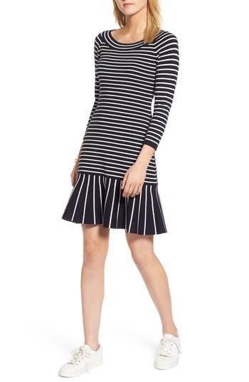 Women's 1901 Flare Hem Ponte Dress - Blue