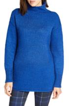 Women's Sanctuary Supersize Curl Up Sweater - Blue