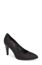 Women's Ecco Shape 75 Pointy Toe Pump -5.5us / 36eu - Black