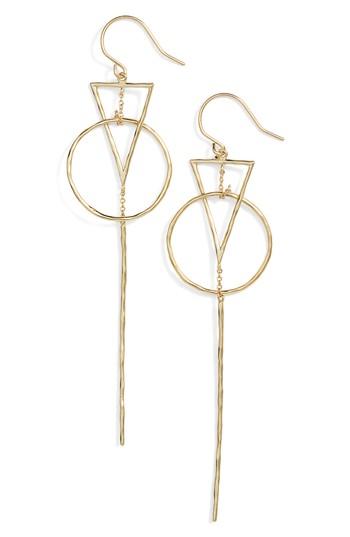 Women's Gorjana Triangle Drop Earrings